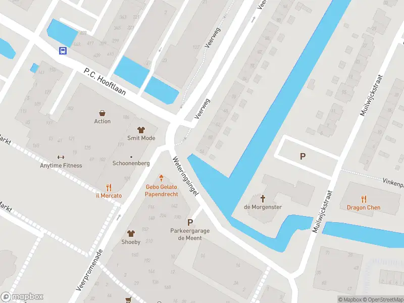 Ambulance met gepaste spoed naar de Veerweg in Papendrecht