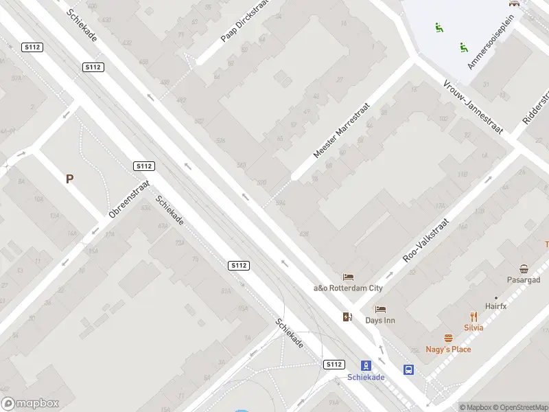 112 melding Ambulance met grote spoed naar de Schiekade in Rotterdam