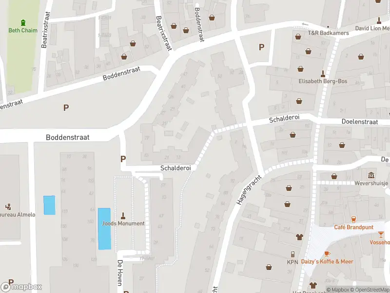 Politie naar de Boddenstraat in Almelo vanwege aanrijding met letsel