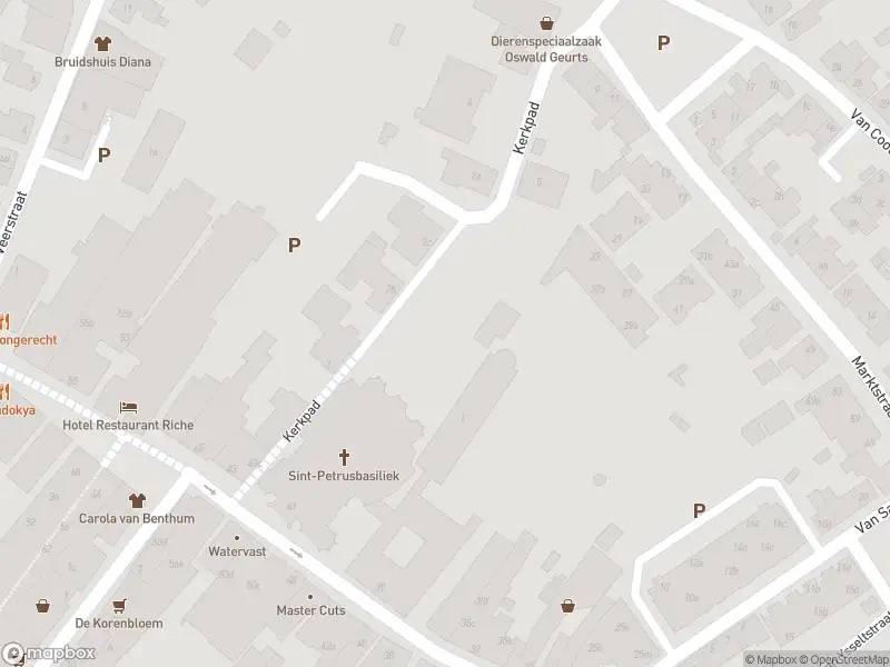 Brandweer met gepaste spoed naar de Kerkpad in Boxmeer