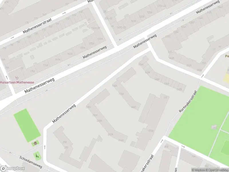 Ambulance met gepaste spoed naar de Mathenesserweg in Rotterdam