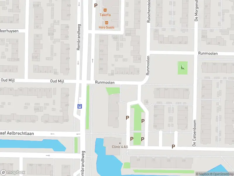 Ambulance met grote spoed naar de Runmoolen in Amstelveen