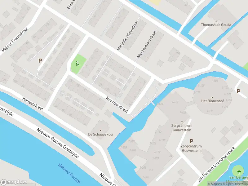 112 melding Ambulance met gepaste spoed naar de Noorderstraat in Gouda