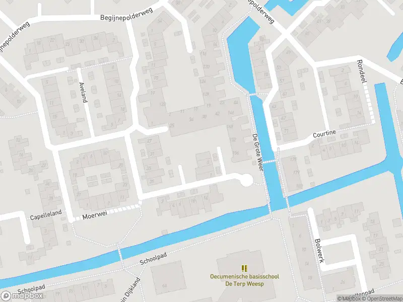 Politie met grote spoed naar de De Kleine Weer in Weesp vanwege ongeval met letsel