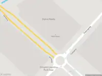 Ambulance naar de Pudongweg in Rozenburg