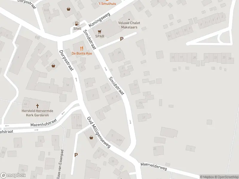 Brandweer met grote spoed naar de Smidstraat in Garderen vanwege gebouwbrand