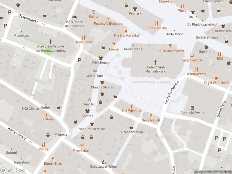 Politie naar de Grote Kerkplein in Zwolle vanwege aanrijding met letsel