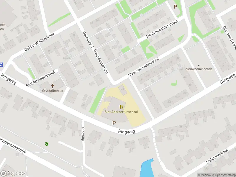 Ambulance met grote spoed naar de Claes van Kietenstraat in Spaarndam