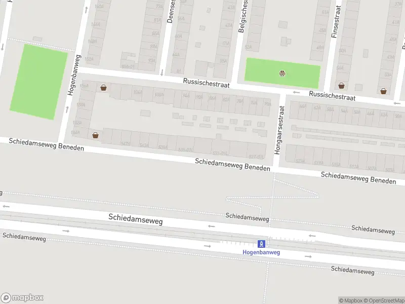 Ambulance met gepaste spoed naar de Schiedamseweg Beneden in Rotterdam