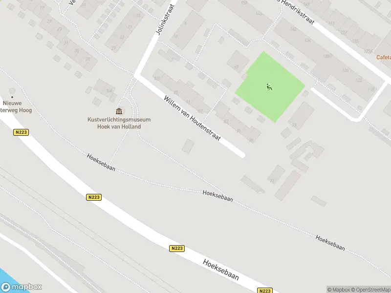 Ambulance naar de Willem van Houtenstraat in Hoek van Holland