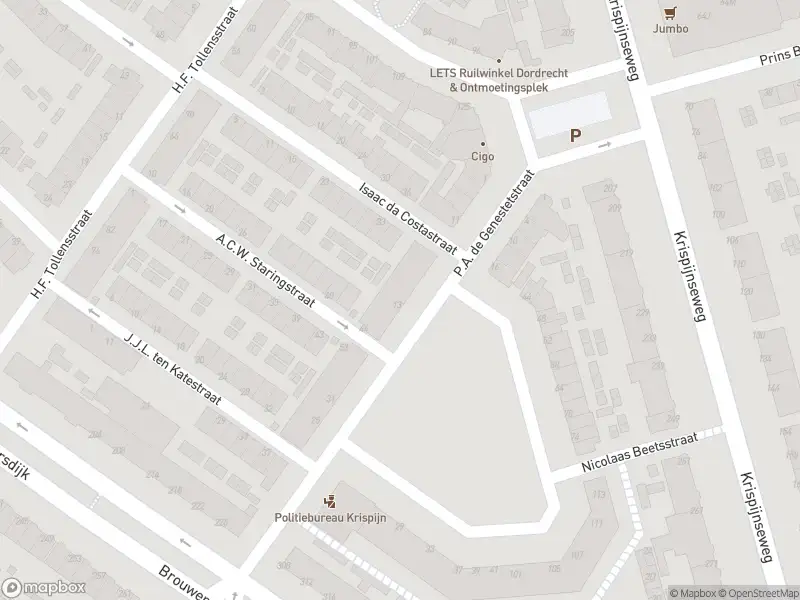 Overlastmelding P.A. de Genestetstraat in Dordrecht gesloten