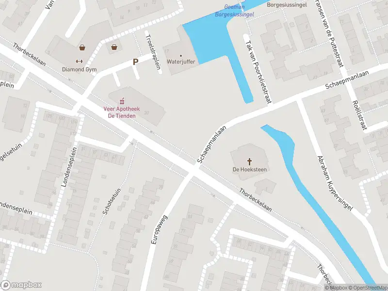 Ambulance met grote spoed naar de Thorbeckelaan in Zwijndrecht