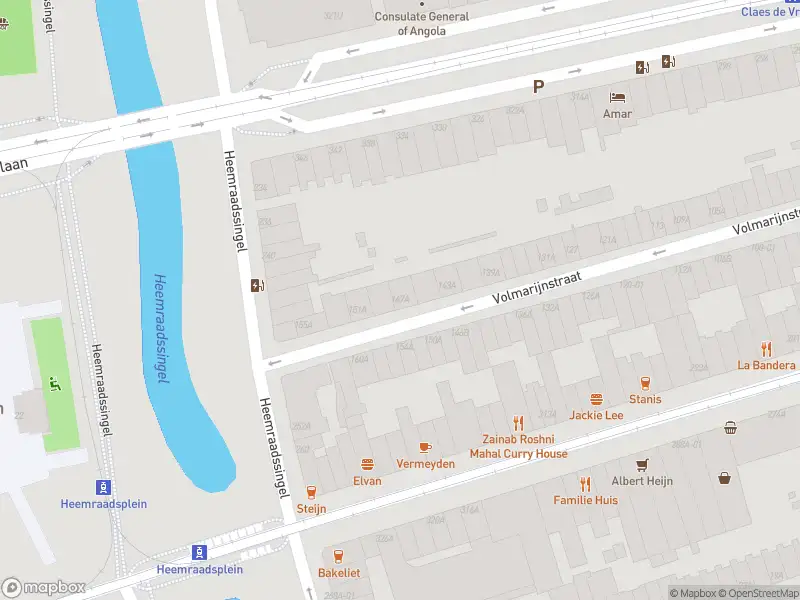 Ambulance met grote spoed naar de Volmarijnstraat in Rotterdam