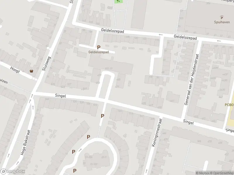 Ambulance met gepaste spoed naar de Singel in Dordrecht