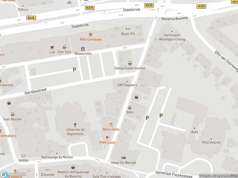 Brandweer met gepaste spoed naar de Bornsesteeg in Wageningen