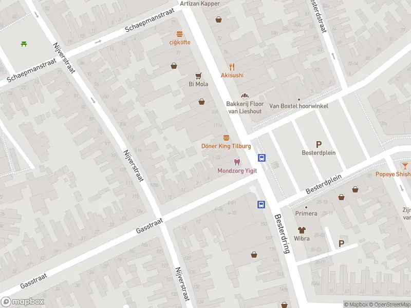 112 melding Overlastmelding Gasstraat in Tilburg