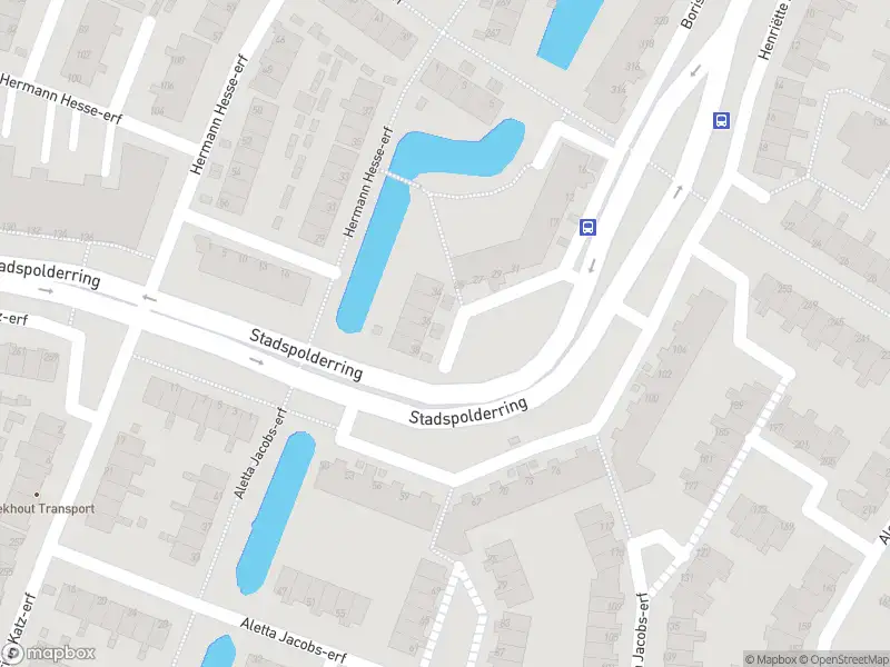 Ambulance met grote spoed naar de Albert Camus-erf in Dordrecht