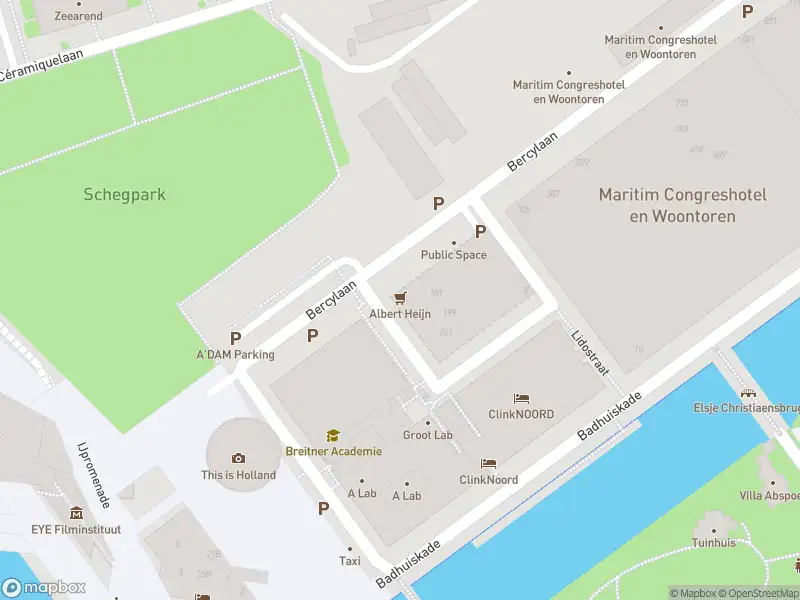 Brandweer met gepaste spoed naar de Bercylaan in Amsterdam