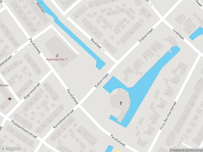 Ambulance met grote spoed naar de Esdoornlaan in Alblasserdam