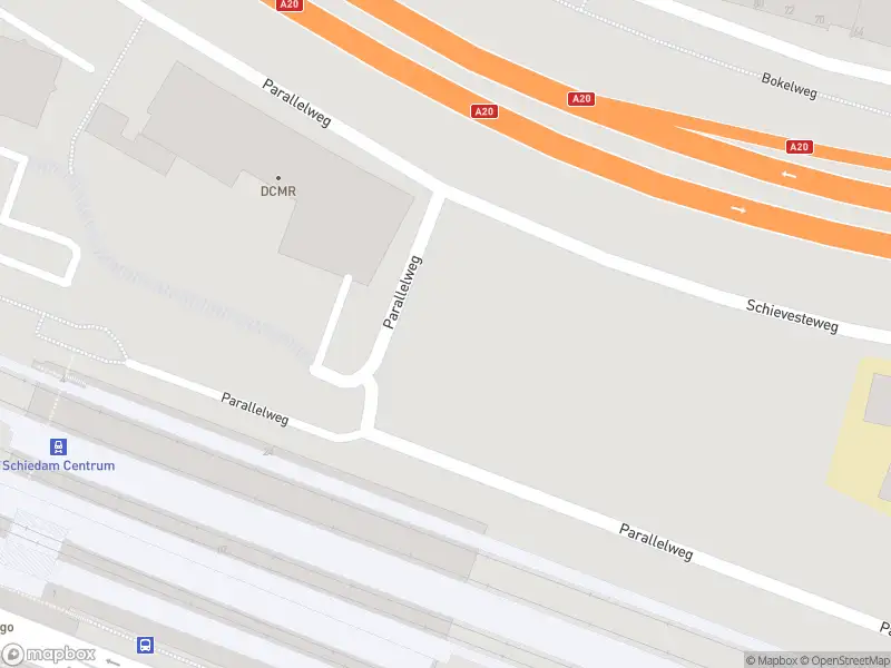 112 melding Ambulance met grote spoed naar de Parallelweg in Schiedam