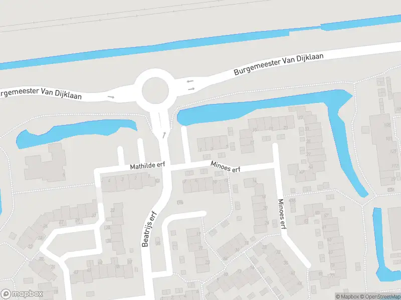 Ambulance met gepaste spoed naar de Minoes erf in Capelle aan den IJssel