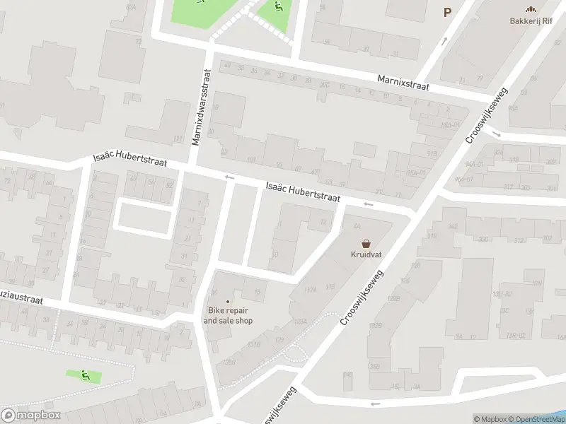 Ambulance met grote spoed naar de Isaäc Hubertstraat in Rotterdam