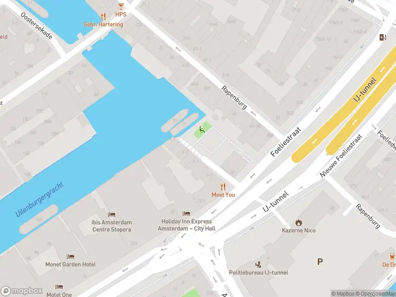 112 melding Ambulance met gepaste spoed naar de Nieuwegrachtje in Amsterdam