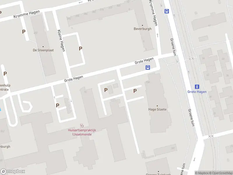 Ambulance met grote spoed naar de Grote Hagen in Rotterdam