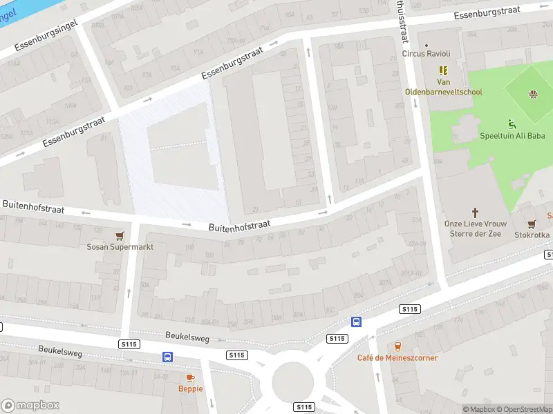 112 melding Ambulance met grote spoed naar de Buitenhofstraat in Rotterdam