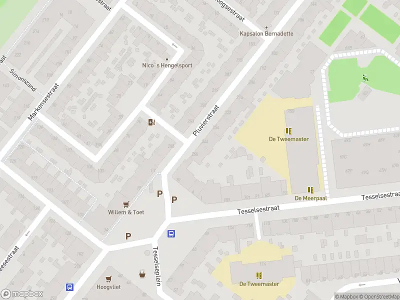 Ambulance met grote spoed naar de Markensestraat in 's-Gravenhage vanwege grote brand