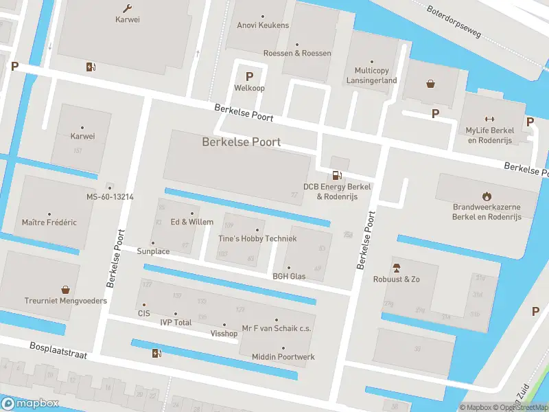 Politie naar de Berkelse Poort in Berkel en Rodenrijs vanwege ongeval met letsel