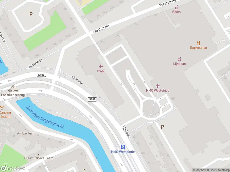 Ambulance met gepaste spoed naar de Lijnbaan in 's-Gravenhage