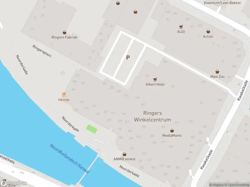 Brandweer met gepaste spoed naar de Noorderkade in Alkmaar