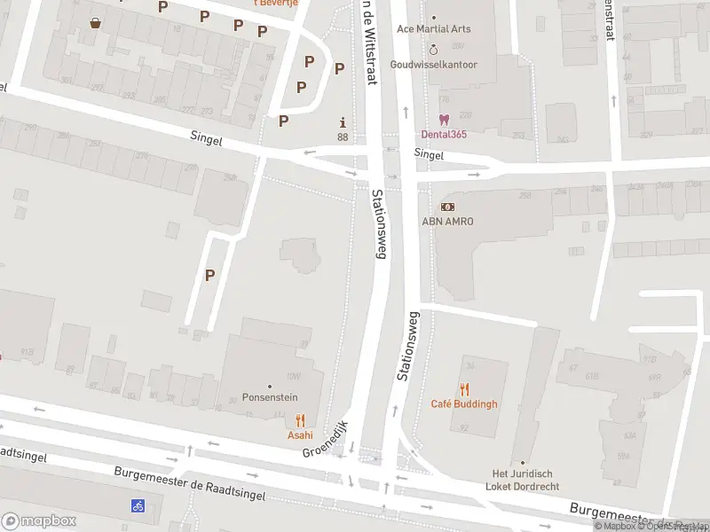 112 melding Ambulance met gepaste spoed naar de Stationsweg in Dordrecht