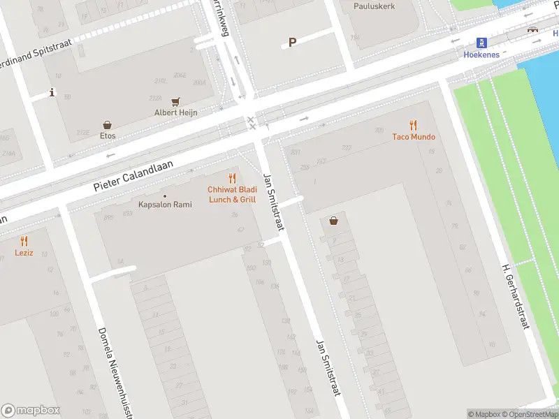 Ambulance met grote spoed naar de Jan Smitstraat in Amsterdam