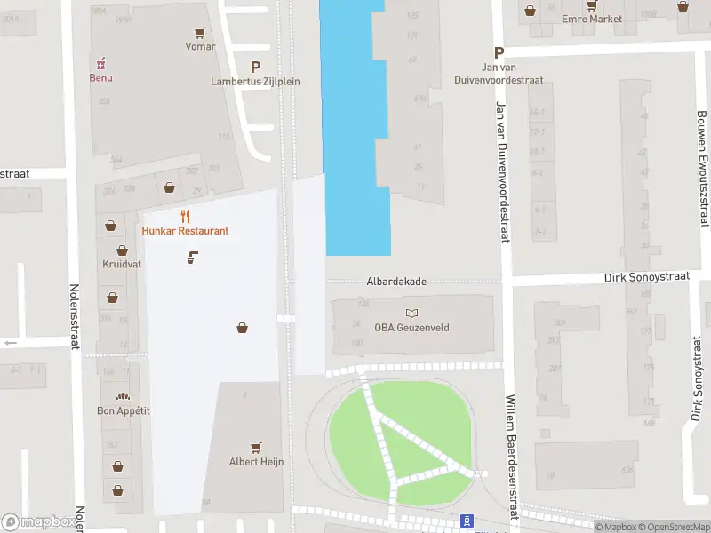 Besteld ambulance vervoer naar de Aalbersestraat in Amsterdam