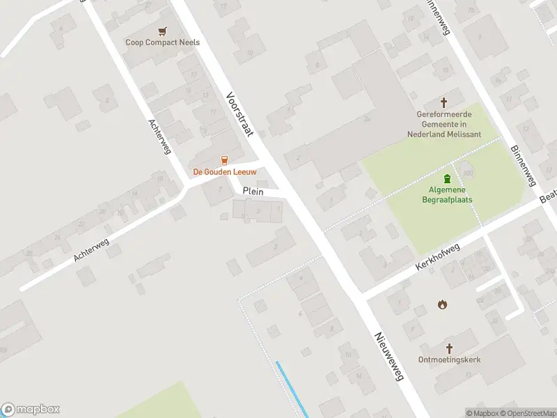 Ambulance met grote spoed naar de Plein in Melissant