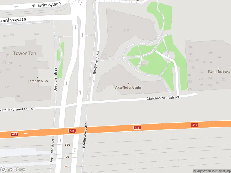 Brandweer met gepaste spoed naar de Christian Neefestraat in Amsterdam