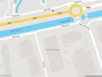 Politie naar de Rollecate in Nieuwleusen vanwege voertuigen te water