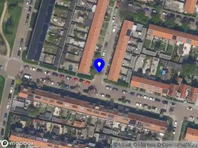 Ambulance met gepaste spoed naar de Bangkastraat in Vlaardingen