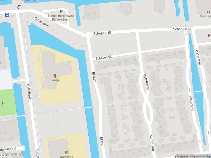 Ambulance met grote spoed naar de Ekster in Hardinxveld-Giessendam