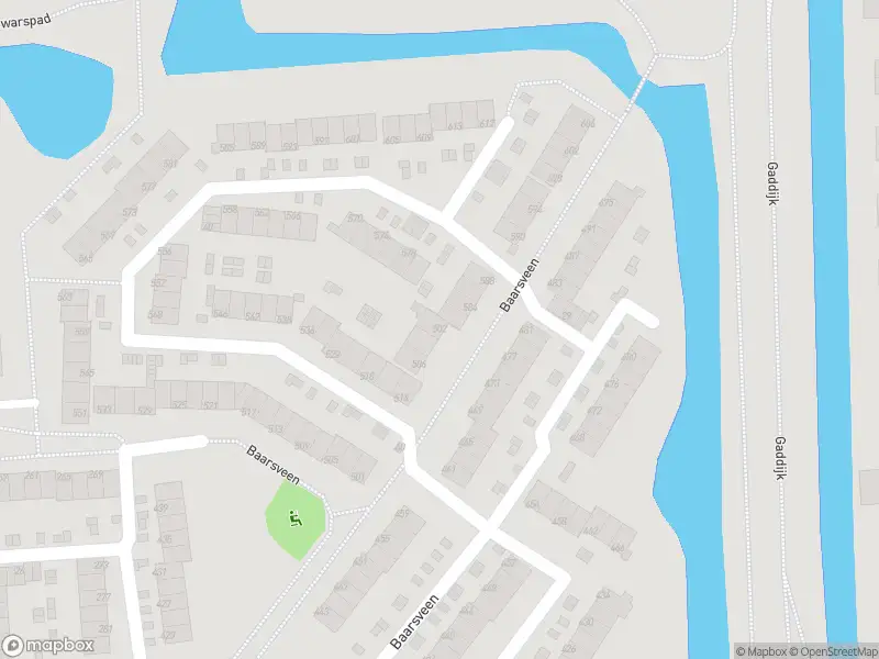 Ambulance met grote spoed naar de Baarsveen in Spijkenisse