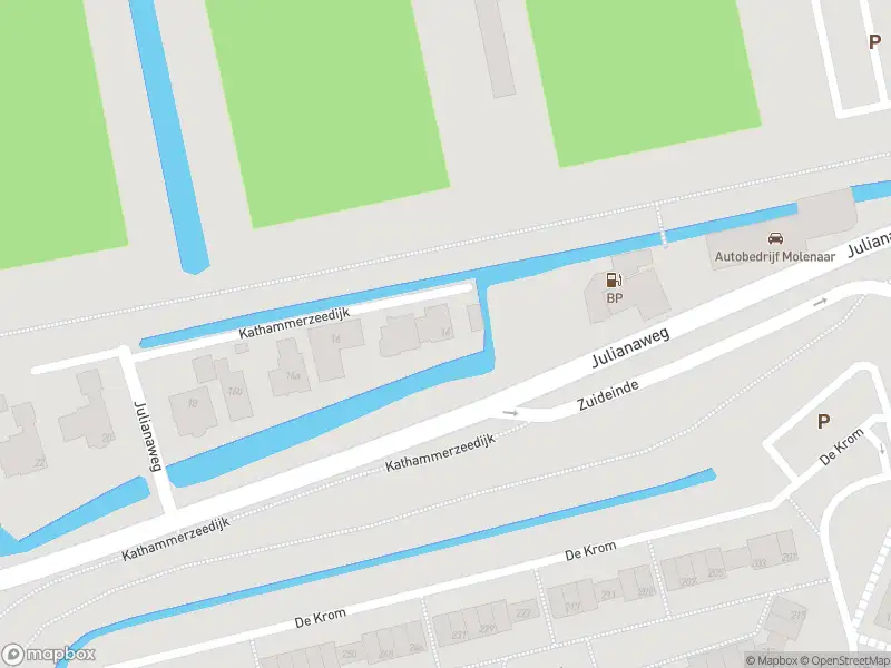 Ambulance naar de Kathammerzeedijk in Volendam vanwege ongeval met letsel