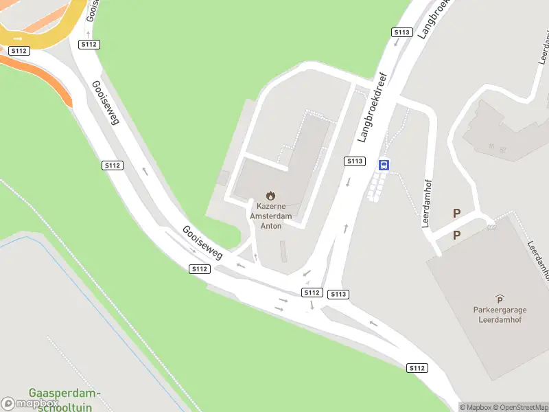 Brandweer met grote spoed naar de Langbroekdreef in Amsterdam vanwege voertuigbrand