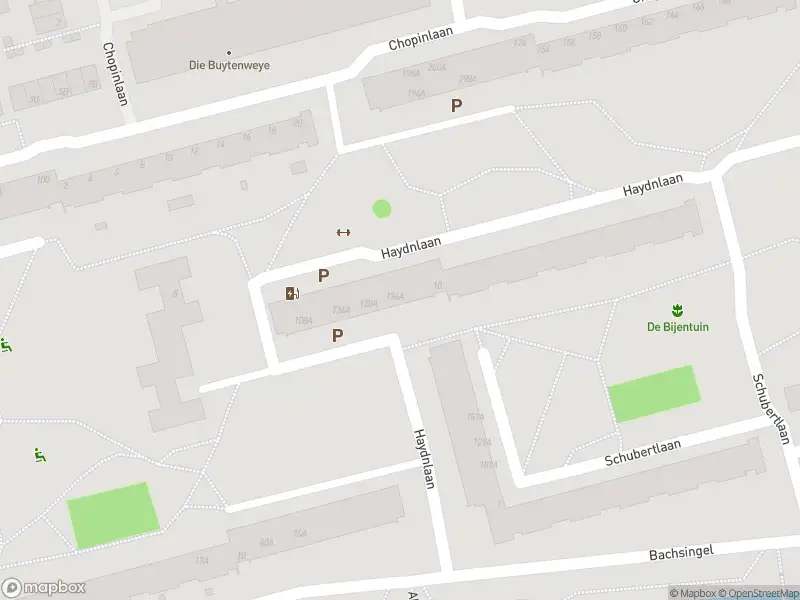 Brandweer met gepaste spoed naar de Bachsingel in Delft vanwege stormschade