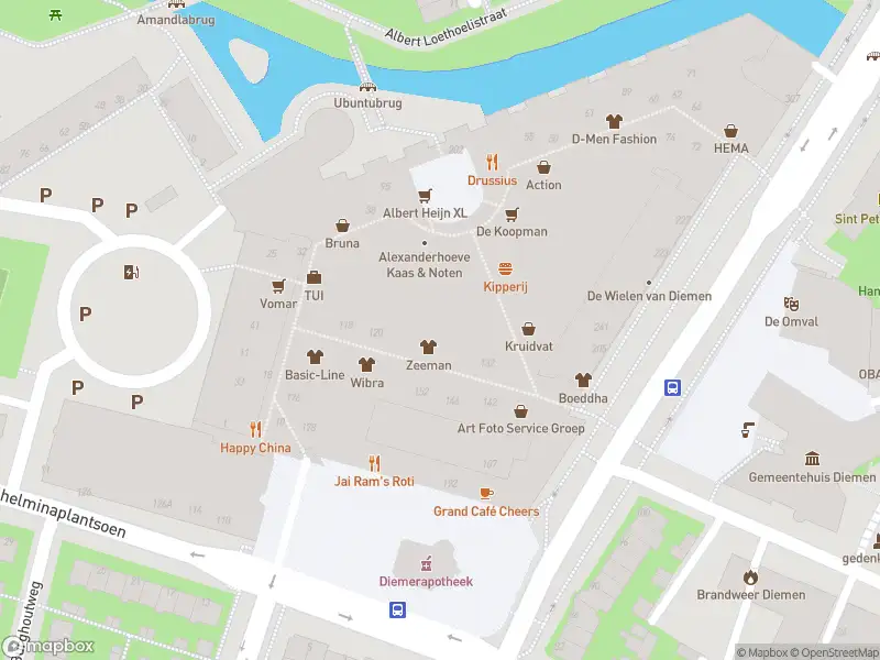 Ambulance naar de Diemerplein in Diemen