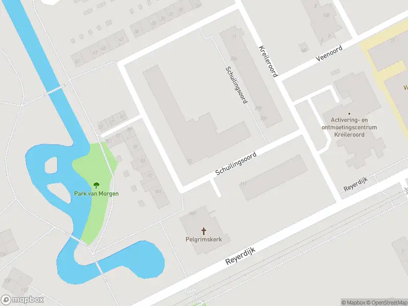 Ambulance met grote spoed naar de Schuilingsoord in Rotterdam