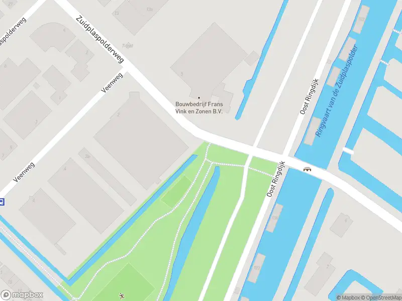 Ambulance met grote spoed naar de Zuidplaspolderweg in Moordrecht