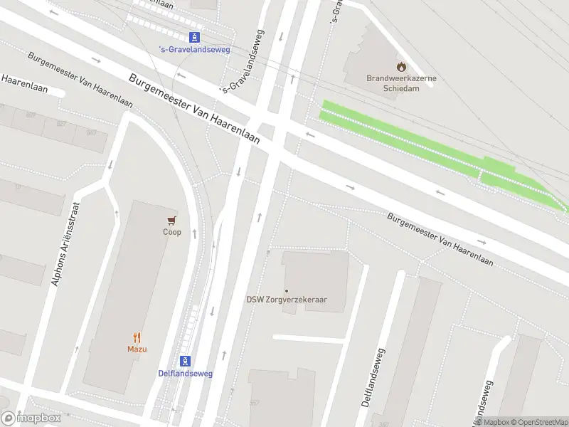 112 melding Traumahelikopter met grote spoed naar de Burgemeester Van Haarenlaan in Schiedam