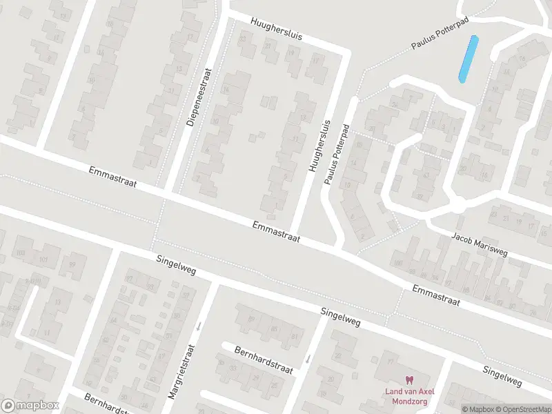 Brandweer met grote spoed naar de Huughersluis in Axel vanwege afhijsen patient